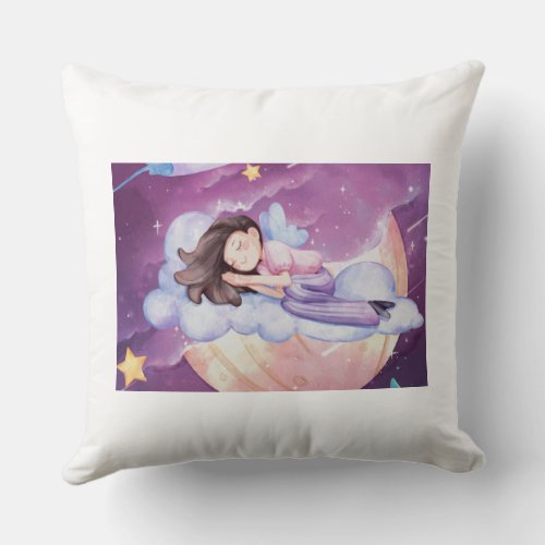 Beautiful dream Throw Pillow