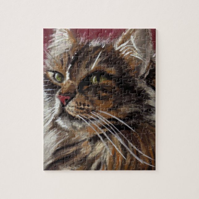 Beautiful Dreamer - Maine Coon Cat Puzzle (Vertical)