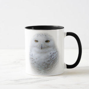 Beautiful, Dreamy and Serene Snowy Owl Mug