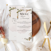 Beautiful Dried Summer Floral Wedding