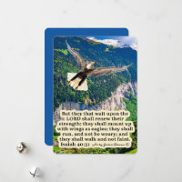 Beautiful Eagle Scripture Isaiah 40:31