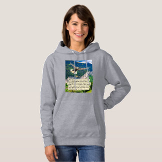 Beautiful Eagle Scripture Isaiah 40:31 Hoodie