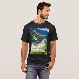 Beautiful Eagle Scripture Isaiah 40:31 T-Shirt