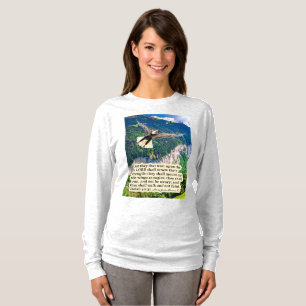 Beautiful Eagle Scripture Isaiah 40:31  T-Shirt