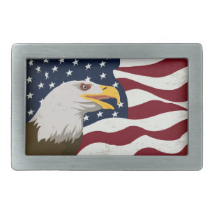 Usa Flag Belt Buckles