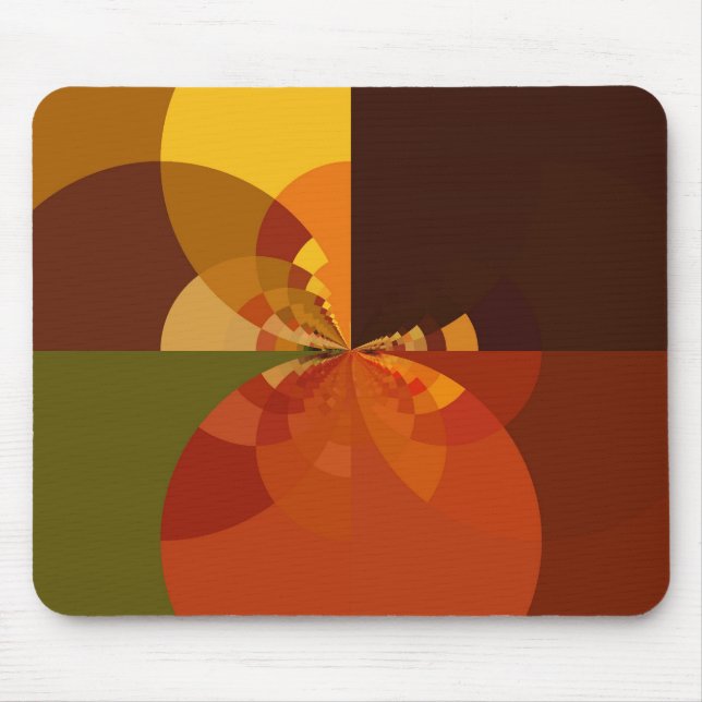Beautiful Earth Abstract Art Print Mouse Pad (Front)