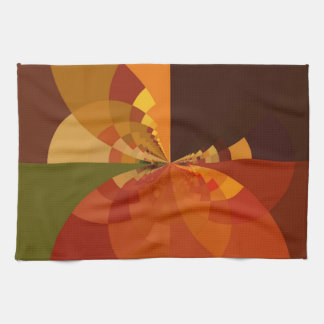 Beautiful Earth Abstract Art Print Towel