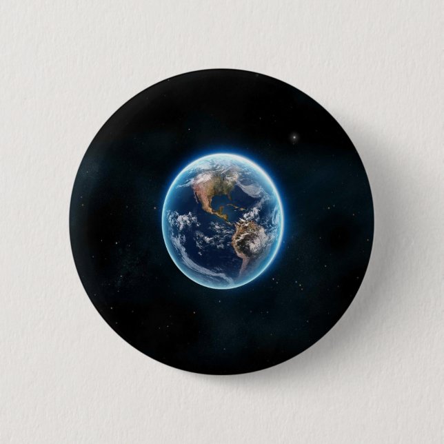 Beautiful Earth Button (Front)