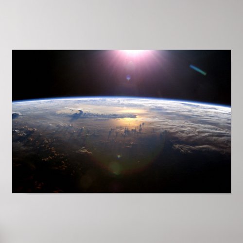 Beautiful Earth Yuri Gagarin Poster