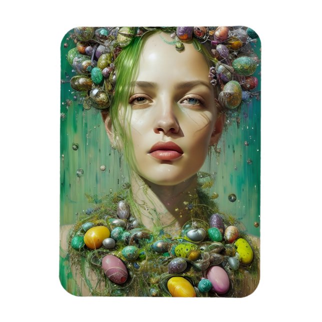 Beautiful Easter Goddess  Magnet (Vertical)