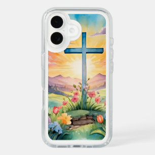 Beautiful Easter Watercolor Art iPhone 16 Case
