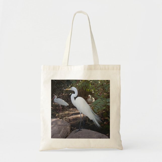 "Beautiful Egret" Bag (Front)