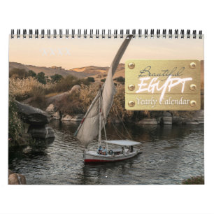 Beautiful Egypt Africa Calendar
