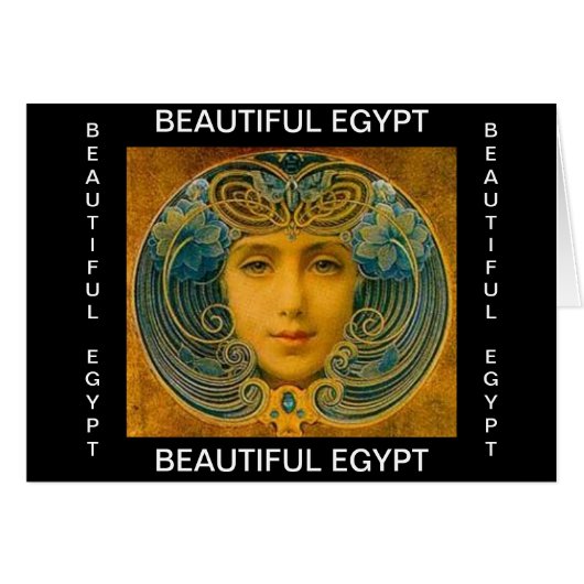 BEAUTIFUL EGYPT CARDS (Front Horizontal)