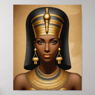 Beautiful Egyptian Queen  Poster