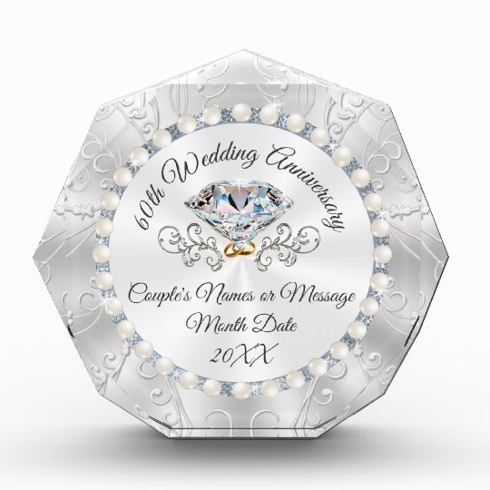 Beautiful Elegant 60 Year Wedding Anniversary Gift Zazzle beautiful-elegant-60-year-wedding-anniversary-gift-zazzle