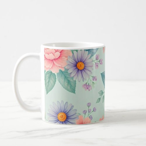 Beautiful Elegant Floral  Coffee Mug