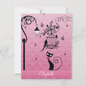 Beautiful elegant girly vintage love birds cage (Back)