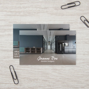 Beautiful Elegant Interior Design Business Card
