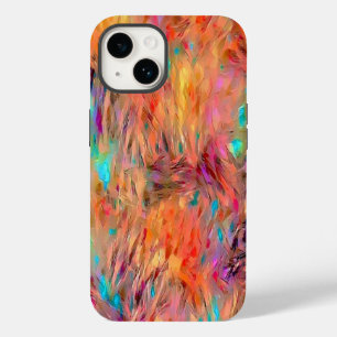 Beautiful Elegant Jewel Tones Seamless Pattern Case-Mate iPhone 14 Case