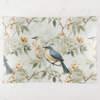 Beautiful Elegant Serving Tray Birds Design
