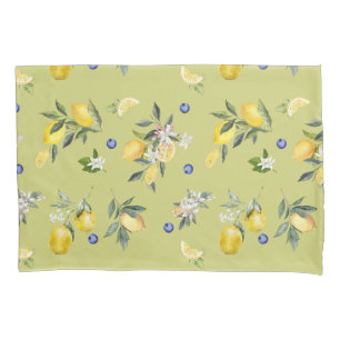 Beautiful & Elegant Watercolour Citrus Pillow Case