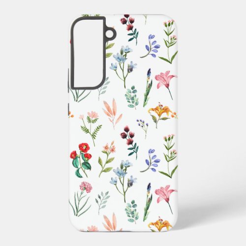 Beautiful  Elegant Wildflower  Samsung Galaxy S22 Case