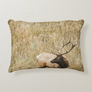 BEAUTIFUL ELK DEER ACCENT PILLOW