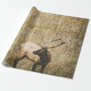BEAUTIFUL ELK DEER WRAPPING PAPER