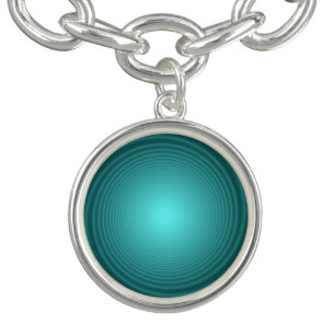 Beautiful Emerald Green >Charm Bracelet