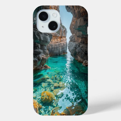 Beautiful Enchanted Cave iPhone 15 Case