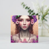 Beautiful Enchantress Fantasy AI Art (Standing Front)