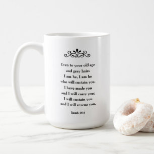 Beautiful Encouraging Scripture Bible Verse Isaiah Coffee Mug