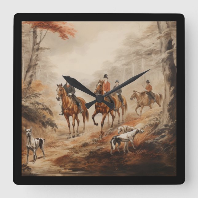 Beautiful English Countryside Clock (Front)