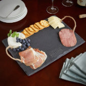 Beautiful Engraved 16" x 12" Slate Cheese Board (Front)