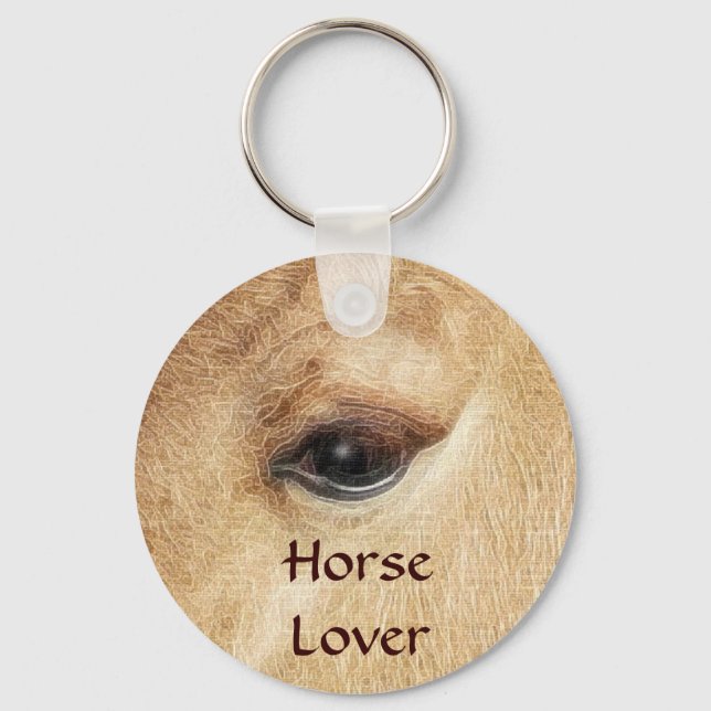 Beautiful Equines Horse-lover's Gift Keychain (Front)
