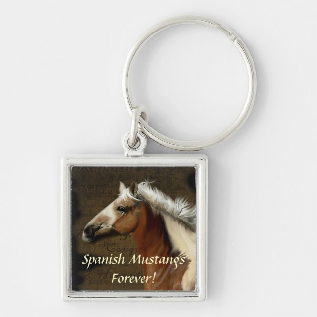 Beautiful Equines Horse-lover's Gift Keychain (Front)