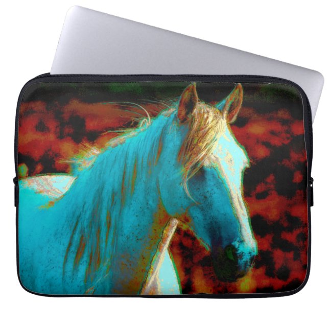 Beautiful Equines Horse-lover's Gift Laptop Sleeve (Front)