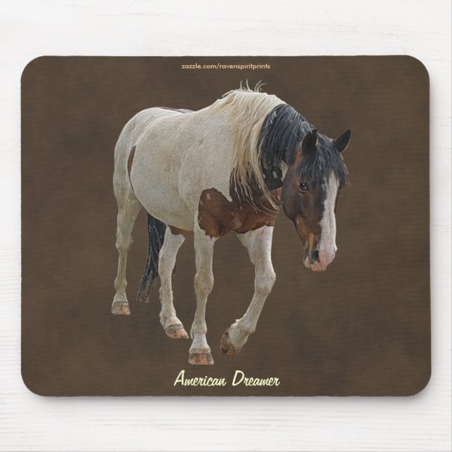 Beautiful Equines Horse-lover's Gift Mouse Pad (Front)