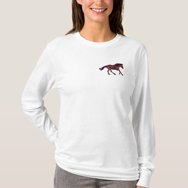 Beautiful Equines Horse-lover's Gift T-Shirt (Front)
