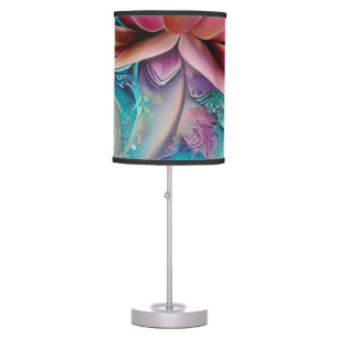 Beautiful Ethereal Whimsical Lotus Flower Table Lamp