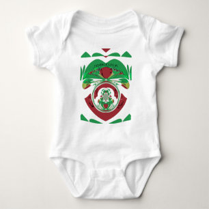 Beautiful Ethiopia Lovely Hakuna Matata I love Hea Baby Bodysuit
