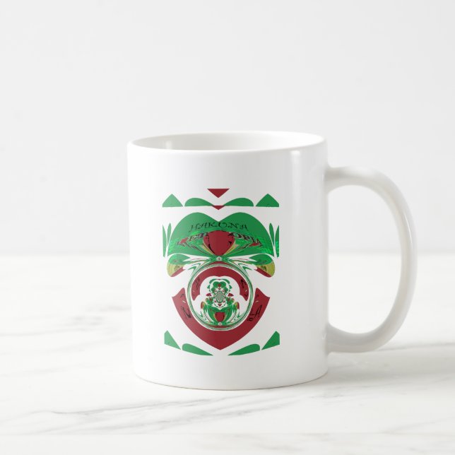 Beautiful Ethiopia Lovely Hakuna Matata I love Hea Coffee Mug (Right)