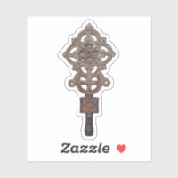 Beautiful Ethiopian Orthodox Christian Cross Vinyl