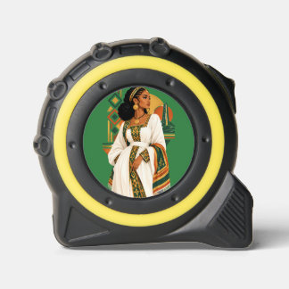 Beautiful Ethiopian Traditional Woman Art Tape Mea Measure