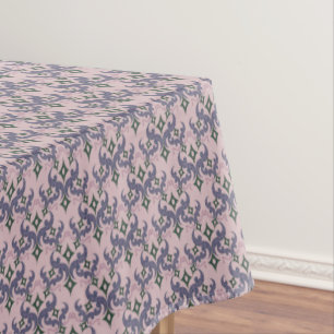 Beautiful ethnic Damascus pattern pointillism  Tablecloth