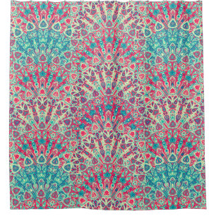 Beautiful Ethnic Pattern Shower Curtain