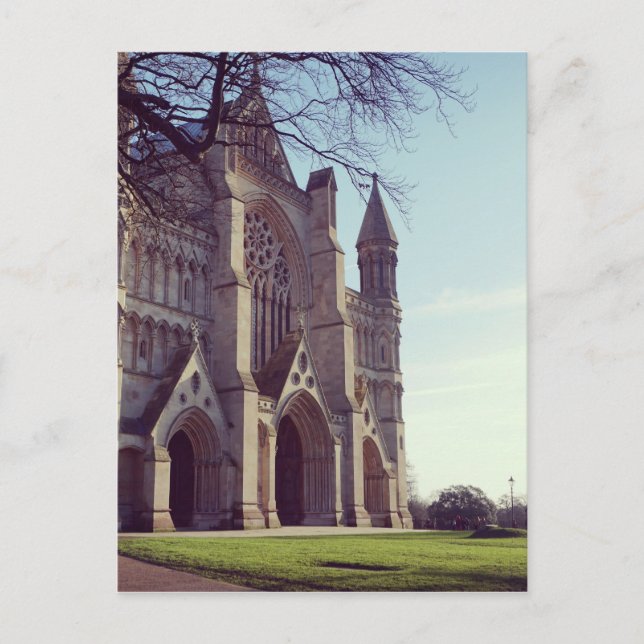 Beautiful European Cathedral Postcard (Front)