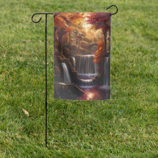 Beautiful Evening Wedding Backdrop Garden Flag