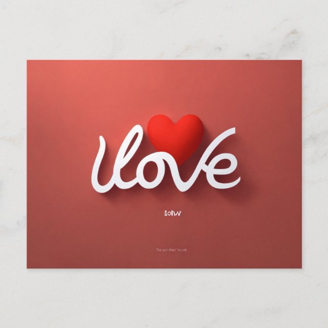 Beautiful expression by postcard (Front)